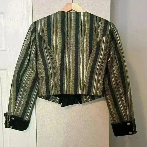 VTG Hobby Horse Southwest Aztec Western Country Blazer Jacket Size S - Picture 2 of 8